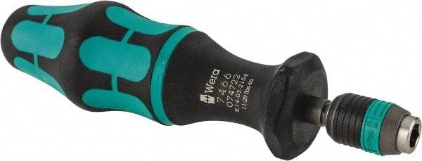 Wera - 1 Piece, 11 to 29 In/Lb, Preset Torque Limiting Screwdriver - 1/4" Drive - Exact Tool & Supply