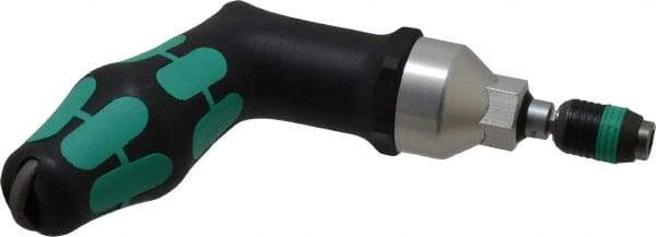 Wera - 3 to 6 N/m, Adjustable Torque Limiting Screwdriver - 6" OAL, 1/4" Drive, 1/4" Graduation - Exact Tool & Supply