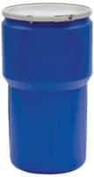 Eagle - 14 Gallon Capacity, Metal Lever Lock, Blue Lab Pack - 5 Gallon Container, Polyethylene, 220 Lb. Capacity, UN 1H2/X65/S; UN 1H2/Y100/S Listing - Exact Tool & Supply