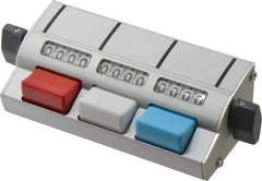 Made in USA - 3 Digit Counter - 5-1/4 Inch Wide - Exact Tool & Supply