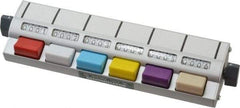 Made in USA - 6 Digit Counter - 8-3/4 Inch Wide - Exact Tool & Supply