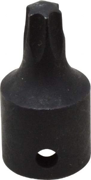 Blackhawk by Proto - 1/4" Drive, T30 Impact Torx Bit Socket - 1-3/16" OAL - Exact Tool & Supply
