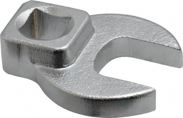 Blackhawk by Proto - 5/8" 3/8" Drive Chrome Open End Crowfoot Wrench - 1-1/2" OAL - Exact Tool & Supply