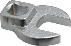 Blackhawk by Proto - 5/8" 3/8" Drive Chrome Open End Crowfoot Wrench - 1-1/2" OAL - Exact Tool & Supply
