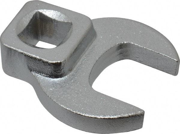 Blackhawk by Proto - 11/16" 3/8" Drive Chrome Open End Crowfoot Wrench - 1-1/2" OAL - Exact Tool & Supply