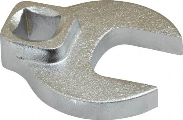 Blackhawk by Proto - 3/4" 3/8" Drive Chrome Open End Crowfoot Wrench - 1-23/32" OAL - Exact Tool & Supply