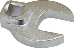 Blackhawk by Proto - 3/4" 3/8" Drive Chrome Open End Crowfoot Wrench - 1-23/32" OAL - Exact Tool & Supply