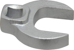 Blackhawk by Proto - 1" 3/8" Drive Chrome Open End Crowfoot Wrench - 2-7/64" OAL - Exact Tool & Supply