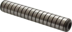 Holo-Krome - 1/2" Diam x 3" Pin Length 4000 Alloy Steel Pull Out Dowel Pin - Black Luster Finish, C 47-58 & C 60 (Surface) Hardness, 1 Beveled & 1 Threaded End - Exact Tool & Supply