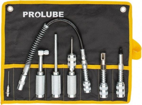 PRO-LUBE - Zinc Plated Grease Gun Accessory Kit - Exact Tool & Supply