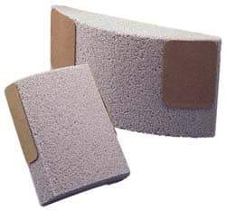 Norton - 11-1/4" Wide x 8" High x 3" Thick Grinding Segment - 30 Grit - Exact Tool & Supply
