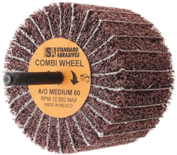 Standard Abrasives - Mounted Flap Wheel - - Exact Tool & Supply