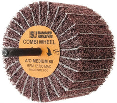 Standard Abrasives - Mounted Flap Wheel - - Exact Tool & Supply