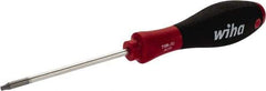 Wiha - TR10 Torx Driver - 3.1" Blade Length, Ergonomic Handle - Exact Tool & Supply