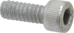 Value Collection - #6-32 UNC Hex Socket Drive, Socket Cap Screw - Alloy Steel, Zinc-Plated Finish, Fully Threaded, 3/8" Length Under Head - Exact Tool & Supply