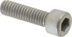 Value Collection - #8-32 UNC Hex Socket Drive, Socket Cap Screw - Alloy Steel, Zinc-Plated Finish, Fully Threaded, 5/8" Length Under Head - Exact Tool & Supply