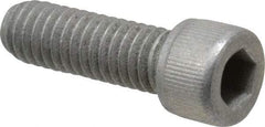 Value Collection - 5/16-18 UNC Hex Socket Drive, Socket Cap Screw - Alloy Steel, Zinc-Plated Finish, Fully Threaded, 1" Length Under Head - Exact Tool & Supply