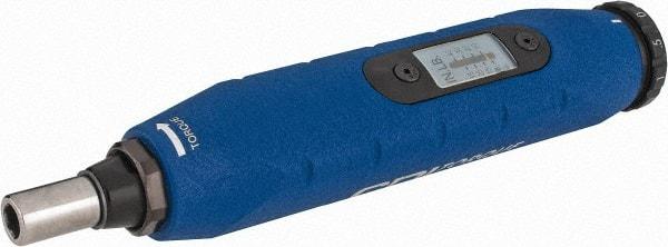 CDI - 1 Piece, 5 to 40 In/Lb, Female Hex Adjustable Torque Limiting Screwdriver - 6" OAL, 1/4" Drive - Exact Tool & Supply