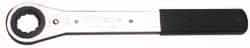 Williams - 26mm, 12 Point, Full Polish Chrome Finish, Single End, Ratcheting Box Wrench - Exact Tool & Supply