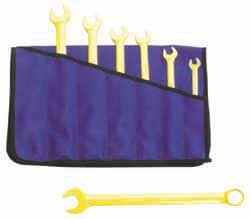 Williams - 14 Pc, 3/8 - 1-1/4", 12-Point Combination Wrench Set - Exact Tool & Supply