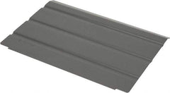Vidmar - Tool Box Steel Drawer Divider - 5-7/8" Wide x 6-1/4" Deep x 4-1/2" High, Gray, For Vidmar Cabinets - Exact Tool & Supply