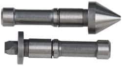 Mitutoyo - Micrometer Anvil - Use with 326126 Series Screw Thread Micrometers - Exact Tool & Supply