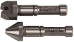Mitutoyo - Micrometer Anvil - Use with 326126 Series Screw Thread Micrometers - Exact Tool & Supply