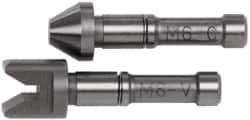 Mitutoyo - Micrometer Anvil - Use with 326126 Series Screw Thread Micrometers - Exact Tool & Supply