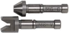 Mitutoyo - Micrometer Anvil - Use with 326126 Series Screw Thread Micrometers - Exact Tool & Supply