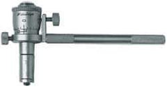 Mitutoyo - 8 to 40", Satin Chrome Coated, Mechanical Inside Micrometer Set - 0.001" Graduation, Friction Thimble - Exact Tool & Supply