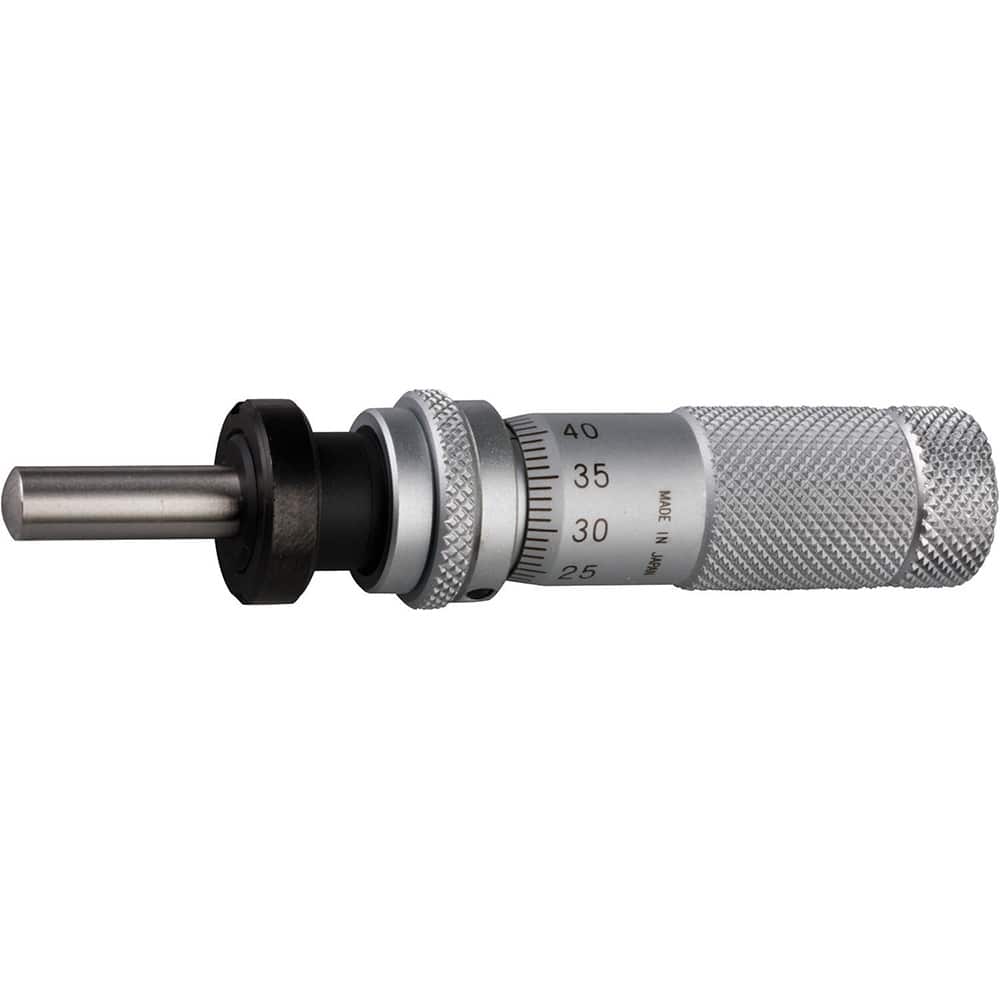 Mitutoyo - Mechanical Micrometer Heads; Minimum Measurement (Inch): 0 ; Minimum Measurement (Decimal Inch): 0 ; Minimum Measurement (mm): 0 ; Maximum Measurement (mm): 13.00 ; Digital Counter: No ; Graduation (mm): 0.010 - Exact Tool & Supply