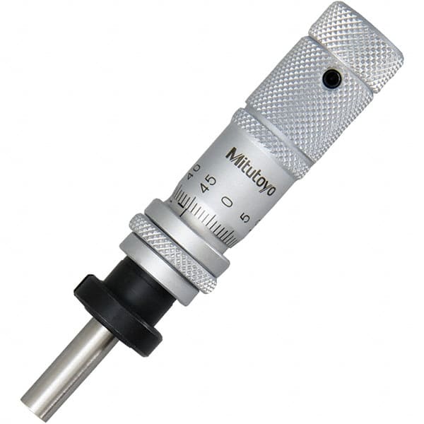Mitutoyo - Mechanical Micrometer Heads Minimum Measurement (mm): 0.00 Maximum Measurement (mm): 13.00 - Exact Tool & Supply