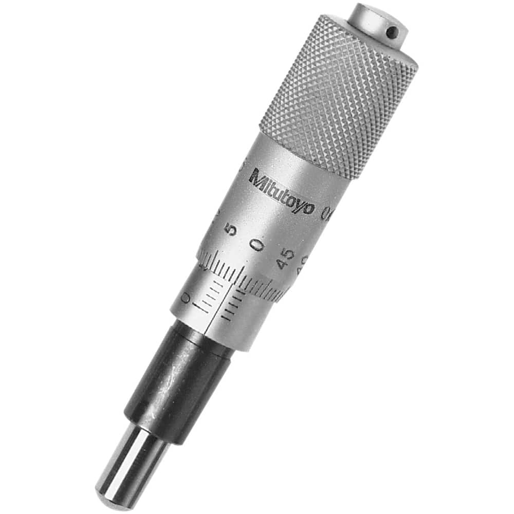 Mitutoyo - Mechanical Micrometer Heads; Minimum Measurement (Inch): 0 ; Minimum Measurement (Decimal Inch): 0 ; Minimum Measurement (mm): 0 ; Maximum Measurement (mm): 15.00 ; Digital Counter: No ; Graduation (mm): 0.010 - Exact Tool & Supply