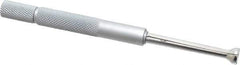 Mitutoyo - 0.3 to 0.4 Inch Measurement, Small Hole Gage - 4 Inch Overall Length, Half Ball - Exact Tool & Supply