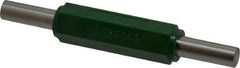 Mitutoyo - 3 Inch Long, Accuracy Up to 0.0001 Inch, Flat End Micrometer Calibration Standard - Use with Outside Micrometer, Includes Heat Insulating Handle - Exact Tool & Supply