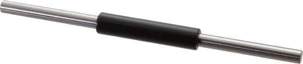 Mitutoyo - 7 Inch Long, Accuracy Up to 0.0002 Inch, Flat End Micrometer Calibration Standard - Use with Outside Micrometer, Includes Heat Insulating Handle - Exact Tool & Supply