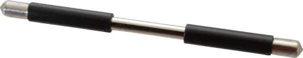 Mitutoyo - 8 Inch Long, Accuracy Up to 0.0002 Inch, Flat End Micrometer Calibration Standard - Use with Outside Micrometer, Includes Heat Insulating Handle - Exact Tool & Supply