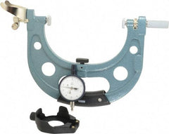 Mitutoyo - 5 to 6 Inch, Snap Gage - 0.0001 Inch Graduation, Dial Display - Exact Tool & Supply