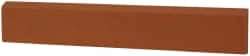 Norton - 6" Long x 1" Wide x 1/4" Thick, Aluminum Oxide Sharpening Stone - Rectangle, Fine Grade - Exact Tool & Supply
