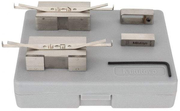 Mitutoyo - Height Gage Bore Gage Block Kit - For Use with Height Master E-Type Gages - Exact Tool & Supply