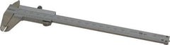Mitutoyo - 0 to 150mm Stainless Steel Vernier Caliper - 0.05mm Graduation, 40mm Jaw Depth, 0.05mm Accuracy - Exact Tool & Supply