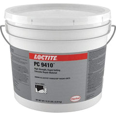 Loctite - 1 Gal Pail Gray Magnesium Phosphate Filler/Repair Caulk - 2000°F Max Operating Temp, 10 min Tack Free Dry Time, 1 to 2 hr Full Cure Time, Series 135 - Exact Tool & Supply