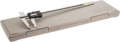 Mitutoyo - 0 to 450mm Range, 0.01mm Resolution, Electronic Caliper - Stainless Steel with 90mm Stainless Steel Jaws, 0.03mm Accuracy, SPC Output - Exact Tool & Supply
