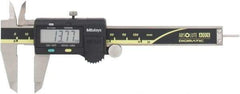 Mitutoyo - 0 to 100mm Range, 0.01mm Resolution, Electronic Caliper - Stainless Steel with 40mm Stainless Steel Jaws, 0.03mm Accuracy - Exact Tool & Supply
