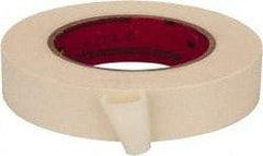 3M - 3/4" Wide x 60 Yd Long Tan Paper Masking Tape - Series 213, 6 mil Thick, 27 In/Lb Tensile Strength - Exact Tool & Supply