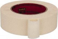 3M - 1-1/2" Wide x 60 Yd Long Tan Paper Masking Tape - Series 213, 6 mil Thick, 27 In/Lb Tensile Strength - Exact Tool & Supply
