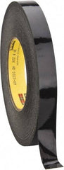 3M - 3/4" Wide x 60 Yd Long Black Crepe Paper Masking Tape - Series 226, 10.6 mil Thick, 34 In/Lb Tensile Strength - Exact Tool & Supply