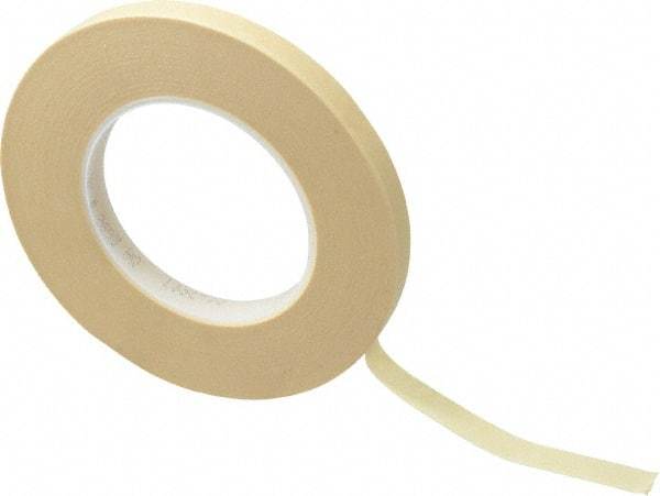3M - 1/2" Wide x 60 Yd Long Tan Paper Masking Tape - Series 2693, 7.9 mil Thick, 29 In/Lb Tensile Strength - Exact Tool & Supply