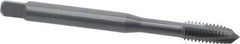 OSG - 5/16-18 UNC, 3 Flute, Oxide Finish, Vanadium High Speed Steel Spiral Point Tap - Plug Chamfer, Right Hand Thread, 90mm OAL, 1-1/8" Thread Length, 0.318" Shank Diam, 2B Class of Fit, Series 250 - Exact Tool & Supply