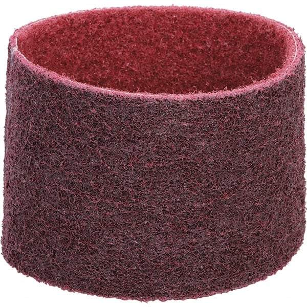 Dynabrade - 3" Wide x 10-11/16" OAL, Aluminum Oxide Abrasive Belt - Aluminum Oxide, Medium, Nonwoven, Cloth Backing, Wet/Dry - Exact Tool & Supply